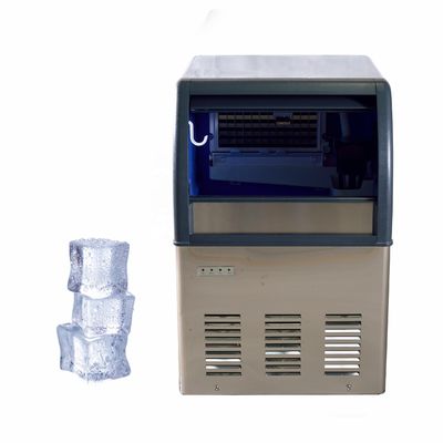 Βιομηχανική μηχανή κατασκευής παγωτού με αυτόματη λειτουργία και συμπιεστή Sanyo