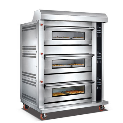 Ηλεκτρικός φούρνος υψηλής παραγωγικότητας για την εμπορική ψήσιμο ψωμιού