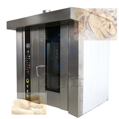 Πεδίο θερμοκρασίας Θερμοκρασία δωματίου 400 Ροταριακό αυτόματο φούρνο για την παρασκευή ψωμιού