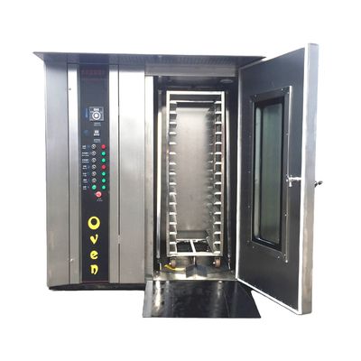 32 Τραπέζι περιστρεφόμενος φούρνος 380V Ηλεκτρική κατανάλωση 52,5kwh για βιομηχανικές ανάγκες ψήσιμο