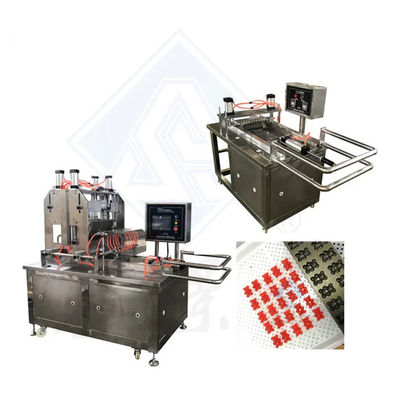 Λειτουργία 50kg / h Bean Depositor Jelly Candy Making Machine για αυτόματη γραμμή παραγωγής