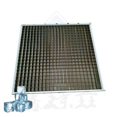 Κατασκευή εμπορικού μηχανήματος κατασκευής κύβους πάγου με συμπυκνωτή ψύξης αέρα/νερού και εξατμιστή πάγου