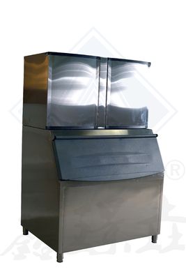 600kg χωρητικότητα αποθήκευσης πάγου Μηχανή πάγου για την κατασκευή Bingsu σε εμπορικό περιβάλλον