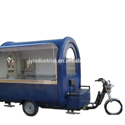 Πλήρως εξοπλισμένη κουζίνα μοτοσυκλέτα τρίκυκλος για οδική κινητή παγωτό ποτά και σνακ