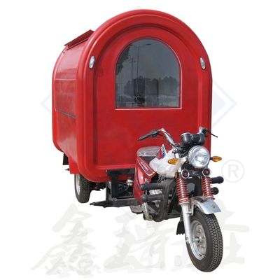 Πλήρως εξοπλισμένη κουζίνα μοτοσυκλέτα τρίκυκλος για οδική κινητή παγωτό ποτά και σνακ