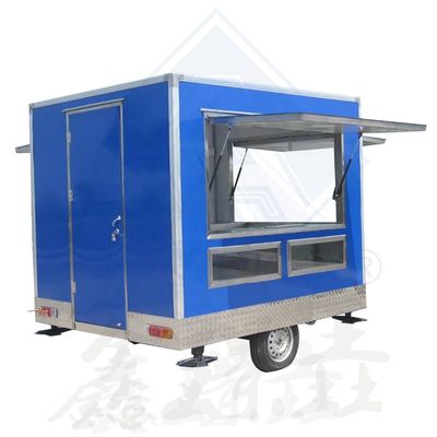 Προσαρμοσμένο χρώμα Βίντεζ τροφικό φορτηγό Πλήρως εξοπλισμένο εστιατόριο Κοτόπουλο Ροτίσερι Γκριλ