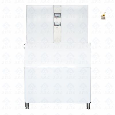 Εμπορική συσκευή ψύξης με αέρα 220V τάση για την παραγωγή κύβους πάγου