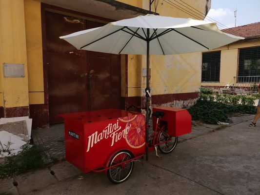 Πωλήσεις Snack Food Function Tricycle Mobile Food Trailer με τεχνική υποστήριξη βίντεο