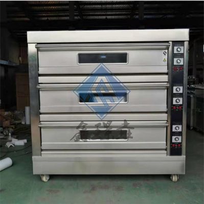 2022 Μηχανή ψήσιμης πίτσας Εμπορική φούρνα ψήσιμης αερίου με τεχνική υποστήριξη βίντεο
