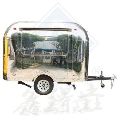 Πλήρως κλιματιζόμενα τροφικά ρυμουλκούμενα με τεχνική υποστήριξη βίντεο και ρυμουλκούμενο παγωτού