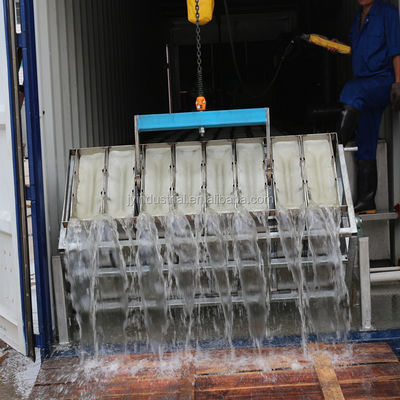 Δανία Danfoss Βαλβίδα διεύρυνσης χρησιμοποιημένη μηχανή πάγου μπλοκ για σύστημα ελέγχου με οθόνη αφής