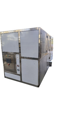 Τετραγωνική μηχανή πάγου με μέγεθος πάγου 29mm*29mm*22mm και ημερήσια χωρητικότητα 5000kgs