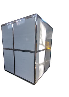 Τετραγωνική μηχανή πάγου με μέγεθος πάγου 29mm*29mm*22mm και ημερήσια χωρητικότητα 5000kgs