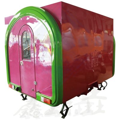 Προσαρμοσμένο κινητό ρυμουλκούμενο φορτηγού τροφίμων για υψηλή παραγωγικότητα και προσαρμογή