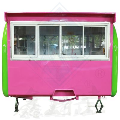 Προσαρμοσμένο κινητό ρυμουλκούμενο φορτηγού τροφίμων για υψηλή παραγωγικότητα και προσαρμογή