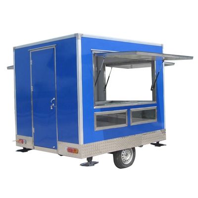 Πωλήσεις σνακ Τρικυκλώματα Κινέζικος καταστημα τροφίμων ρυμουλκούμενο τροφίμων φορτηγό για εξωτερική οδική πώληση