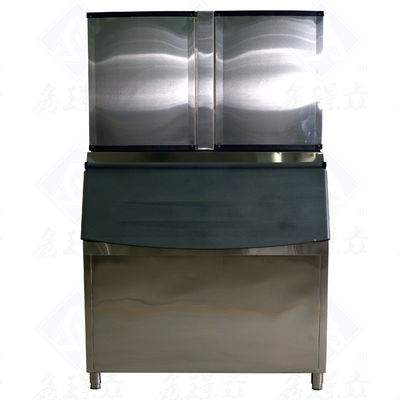 Αυτόματη μηχανή πάγου με σχήμα κύβους πάγου και χωρητικότητα 450kg