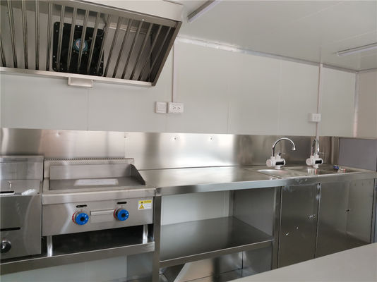 2021 Ατσάλινο Κινητό Κουτί Τροφίμων Κιοστό για Διαφημιστική Εταιρεία Σνακ Τροφίμων Τραίλερ