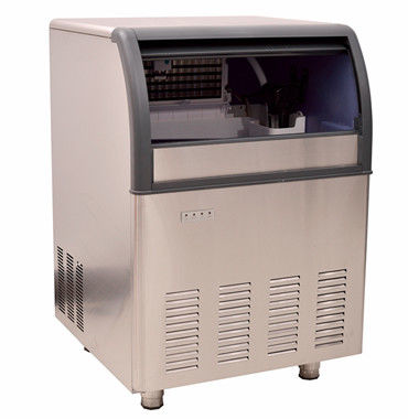 1000kg χωρητικότητα αποθήκευσης πάγου Ice Block Cube Ice Making Machine για τις ανάγκες των ποτών