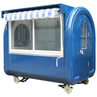 3m καρότσι τροφίμων / ρυμουλκούμενο γρήγορου φαγητού / κινητό τροφικό φορτηγό τροφίμων εύκολο στη συντήρηση