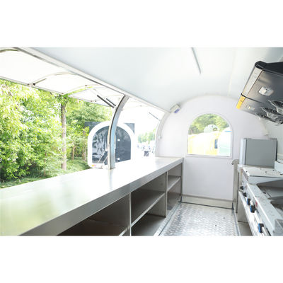 3m καρότσι τροφίμων / ρυμουλκούμενο γρήγορου φαγητού / κινητό τροφικό φορτηγό τροφίμων εύκολο στη συντήρηση