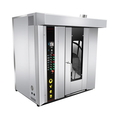 Ροταριακό φούρνο για κοτόπουλο με φυσικό αέριο Ηλεκτρικό/αέριο/διζέλ θέρμανση Τροφικό εξοπλισμό αρτοποιίας