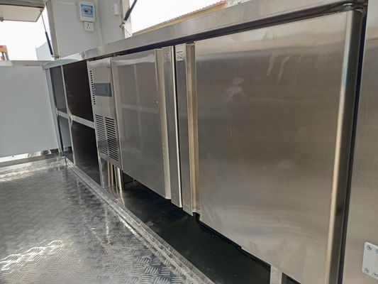 Χυμό γάλα τσάι καρότσι ζεστό φαγητό κινητά φορτηγά τροφίμων ρυμουλκούμενο με 1000kg μακρά διάρκεια ζωής