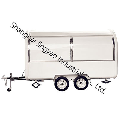 Εξωτερικό κινητό τροφικό καροτσάκι με έλκηθρο για μηχανή παγωτού με μαλακό σέρβις