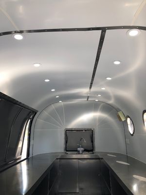 Σαγκάη Jingyao παγωτό καροτσάκι / τροφικά φορτηγά τροφίμων τροχόσπιτο καραβάνι με κατασκευαστικά έργα