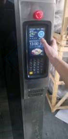 Τροφίμων Τεχνολογία Βραστήρα ψήσιμο 960X1300X1795 για Ηλεκτρική μηχανή BBQ περιστρεφόμενος φούρνος