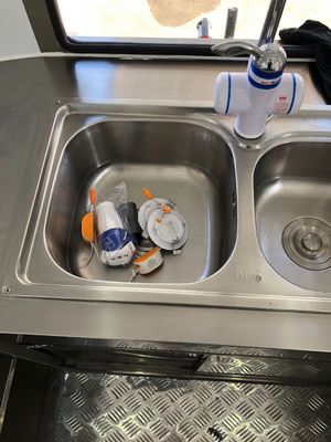 Σαγκάη Jingyao παγωτό καροτσάκι / τροφικά φορτηγά τροφίμων τροχόσπιτο καραβάνι με κατασκευαστικά έργα