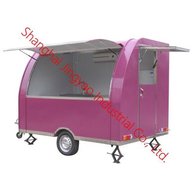 Πολυλειτουργικό ηλεκτρικό φορτηγό τροφίμων για λεωφορεία και κινητό ρυμουλκούμενο τροφίμων 220*160*210cm 0-20K