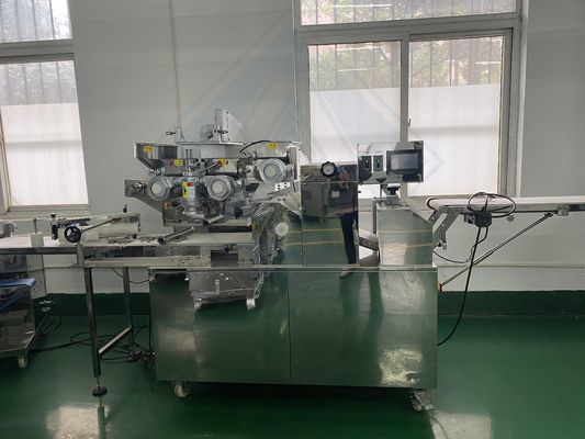 220v/380 υψηλής τάσης αυτοματοποιημένη μηχανή για την ενσωμάτωση και το σχηματισμό πίτας σοκολάτας