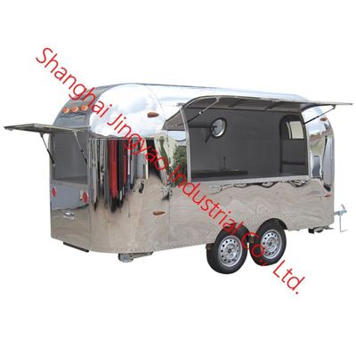 Εύκολο στη λειτουργία ρυμουλκούμενο γρήγορου φαγητού στις ΗΠΑ Καλύτερο σχεδιασμένο πολυλειτουργικό φορτηγό τροφίμων δρόμου