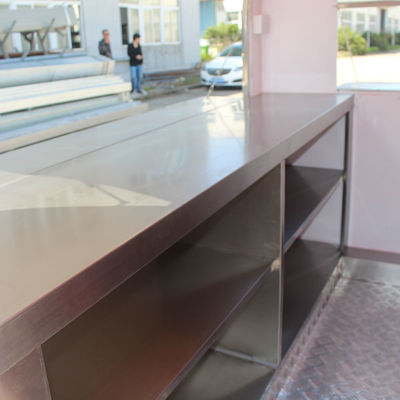Εύκολο L380 x W160 x H235cm ηλεκτρικό φορτηγό τροφίμων ιδανικό για σνακ και ντόνατς δρόμου