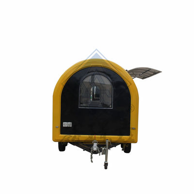 Εξωτερική οδική πώληση διπλών αξόνων Προσαρμοσμένο φορτηγό σνακ με εξοπλισμό