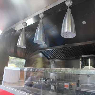 Τροχαίο τροφίμων από ανοξείδωτο χάλυβα/καθαρισμένο φύλλο/αλουμίνιο με έναν/δύο άξονες και καλό