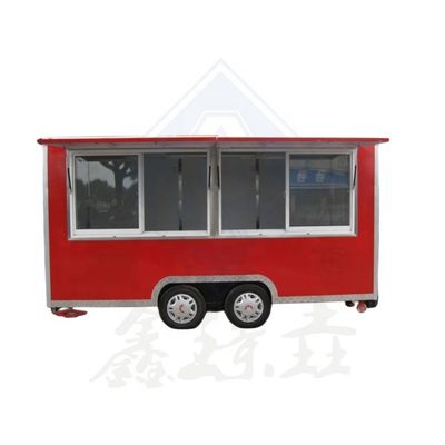 Ηλεκτρικό φορτηγό τροφίμων κινητής κουζίνας από ανοξείδωτο χάλυβα για πλήρως εξοπλισμένο καλάθι