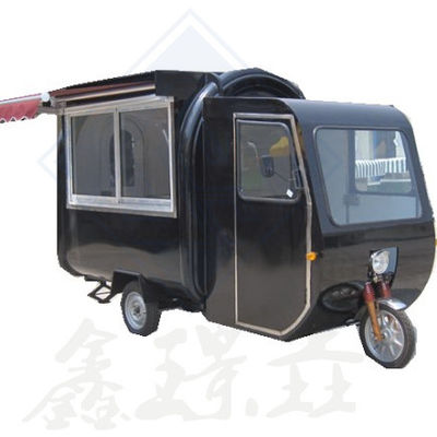 200 σετ Προσαρμοσμένο χρώμα τροφίμων Τρικυκλικό καρότσι Ηλεκτρικό αέριο Κινητό φορτηγό Μπέργκερ Grilling