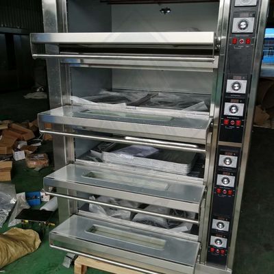 13.2KW Ατσάλι ατσάλινο Εμπορικό φούρνο ψήσιμο για σνακ από ατσάλι