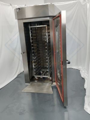 8 δίσκοι Στρογγυλός φούρνος συγκέντρωσης για αρτοποιία Αυτοματοποίηση Ενέργεια Ηλεκτρικό ρεύμα Αέριο ψήσιμο