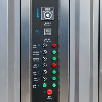 Αυτόματη μηχανή ψήσιμο τροφίμων με περιστρεφόμενο φούρνο για ψήσιμο μάφιν κέικ μπισκότα