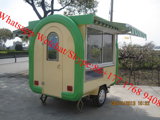 Ηλεκτρικό φορτηγό τροφίμων 220V ΕΟΚ Κινητά καροτσάκια τροφίμων με E-Track Tie-Down Rails και περισσότερα