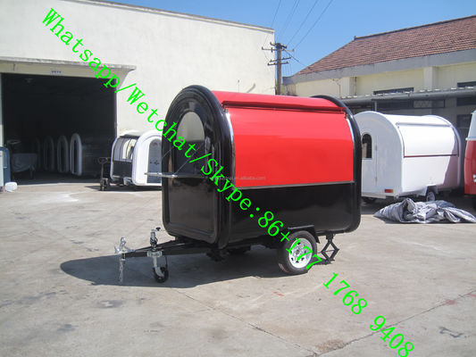 Ηλεκτρικό φορτηγό τροφίμων 220V ΕΟΚ Κινητά καροτσάκια τροφίμων με E-Track Tie-Down Rails και περισσότερα