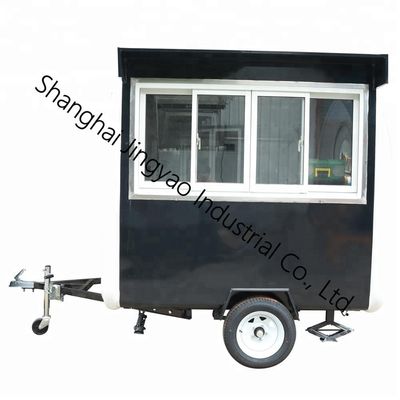 Προσαρμοσμένο χρώμα ηλεκτρικό τρικύκλιο παγωτομηχανή με μεγάλο τροχό και ρυμουλκούμενο μπαρ