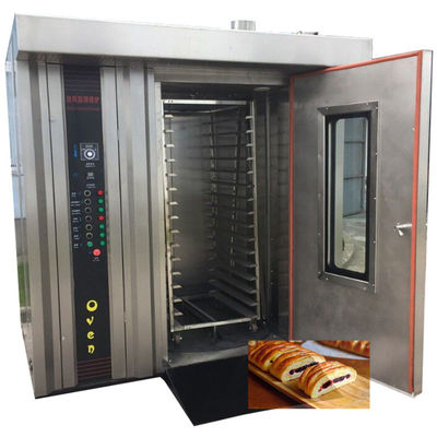 32 Τράγιες Επαναχούμενη αυτόματη βιομηχανική μηχανή ψήσιμο με αέριο για εξοπλισμό επεξεργασίας τροφίμων