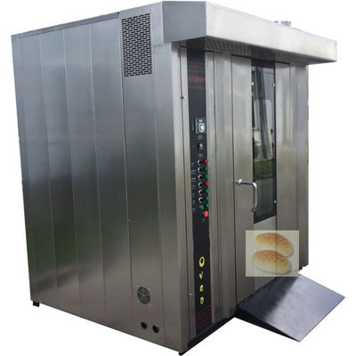 Μηχανή αρτοποιίας τροφίμων Μαγειρική αρτοποιία 32 Ροταριακό φούρνο ντίζελ Πλήρως αυτόματο ηλεκτρικό αέριο