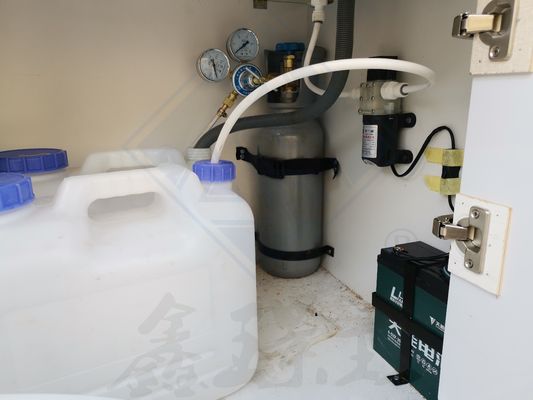 Εξωτερική οδική πώληση μακράς διάρκειας ζωής τροφικό καρότσι ποδήλατο με στέγη και κινητό