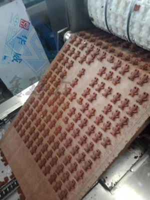 Πλήρως αυτόματο 2kw βιομηχανικό παγωτό μπισκότα σοκολάτα σάντουιτς μπισκότα μηχανή κατασκευής