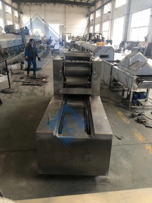 Εργασία μηχανών για την παρασκευή μπισκότων με πλήρως αυτόματη γραμμή παραγωγής